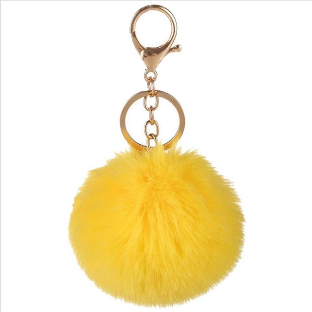 NEW Pom Pom Key Chain